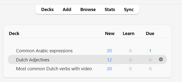 280 flashcards of Dutch adjectives for Anki